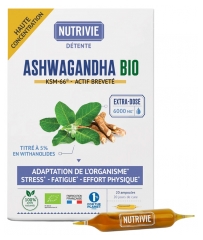 Nutrivie Ashwagandha Bio 20 Ampoules