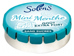 Solens Mini Menthe Bonbons Goût Extra Fort Sans Sucres 11,5 g