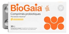BioGaia Probiootti Suolistomikrobisto Sitruunan Maku 30 Pureskeltavaa Tablettia