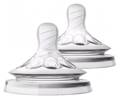 Avent Natural Response 2 Tétines Débit 3 Moyen