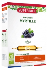 Superdiet Myrtille Bio 20 Ampoules
