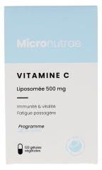 Micronutrae Liposomalt C-vitamin 500 mg 120 Vegetabiliska Kapslar