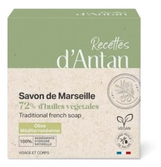 Recettes d'Antan Savon de Marseille 72% Pain de 200 g