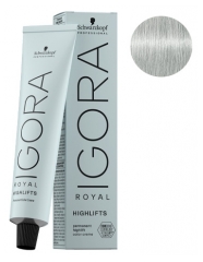 Schwarzkopf Permanente Haarfarbe Igora Royal Highlifts 10-21 Aufhellend Rauchig Aschfarbig