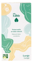 My Lubie Natuurlijke Latex Condooms Large 12 Condooms