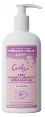Energie Fruit 2em1 M&aacute;scara Desembara&ccedil;ante Nutritiva com &Oacute;leo de Coco e Manteiga de Karit&eacute; 300 ml