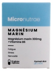 Micronutrae Marint Magnesium 60 Vegetabiliska Kapslar