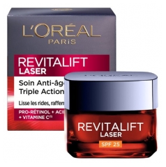 L'Oréal Paris Revitalift Laser Soin Anti-Âge Triple Action SPF25 50 ml