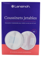 Lansinoh 60 Coussinets d'Allaitement Jetables