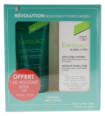 Noreva Exfoliac Global X-Pro Intensive Global Care 30 ml + Free Gentle Foaming Gel 100 ml