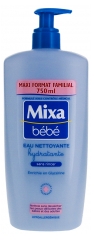 Mixa Bébé Eau Nettoyante Hydratante 750 ml