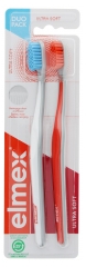 Elmex Ultra Soft 2 Brosses à Dents Ultra Souple