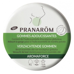 Pranarôm Aromaforce Organic Softening Gums Mint/Eucalyptus 45g