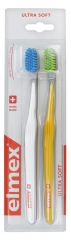 Elmex Ultra Soft 2 Brosses à Dents Ultra Souple