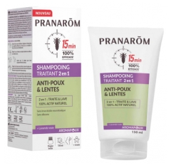Pranar&ocirc;m Aromapoux &Scaron;ampon za zdravljenje 2v1 proti u&scaron;em in gnidnim 150 ml