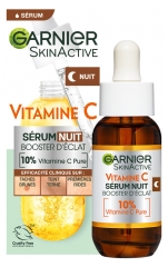 Garnier SkinActive S&eacute;rum de Noche de Vitamina C Potenciador de Luminosidad 30 ml