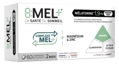8Mel+ Melatoninas 1,9 mg 60 Dvisluoksnių Tablečių