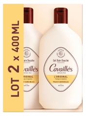 Cavaill&egrave;s Bad- en Douchegel Gevoelige Huid L'Original Lot van 2 x 400 ml