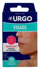 Urgo Ansikte 2 Storlekar 20 Pl&aring;ster