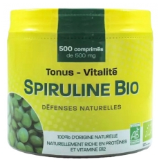PharmUp Spiruline Bio 500 Comprimés