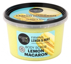 Organic Shop Body Scrub Firming Body Scrub Lemon Macaroon 250 ml