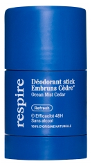 Respire Deodorant Stick Embruns Cèdre 50 g
