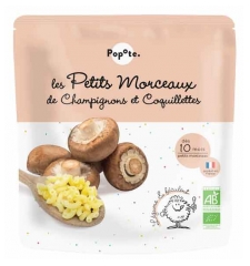 Popote Les Petits Morceaux Champignons et Coquillettes From 10 Months Organic 190 g