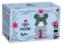 Thés de la Pagode Assortiment de 4 Thés Bio 20 Sachets