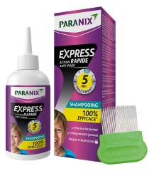 Paranix Express Acci&oacute;n R&aacute;pida 5 Minutos Champ&uacute; Antipiojos 300 ml
