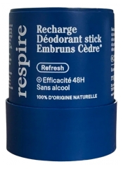 Respire Deodorant Stick Embruns Cèdre Refill 50 g