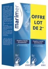 Marimer Spray Hygiène Nasale Quotidienne Lot de 2 x 100 ml