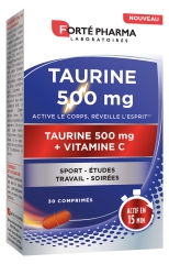 Forté Pharma Taurine 500 mg 30 Tablets