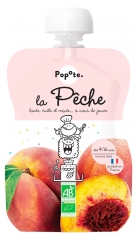 Piure de Piersici Popote Pentru Bebe de la 4/6 Luni Bio 120 g