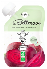 Popote Biologische Gepureerde Rode Biet Pompoen Vanaf 4/6 Maanden 120 g
