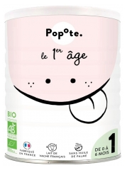 Popote 1st Age From 0 to 6 Months Organic 400 g