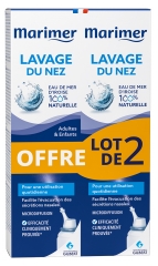 Marimer Spray Hygiène Nasale Quotidienne Lot de 2 x 100 ml