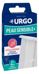 Urgo Peau Sensible + Bande à Découper Hypoallergénique 6 cm x 1 m