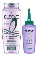 L\'Oréal Paris Elseve Hyaluron Pure Purifying Shampoo 72H 250 ml + Elseve Hyaluron Pure Purifying Serum Exfoliating Complex 102 ml