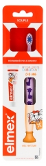 Elmex Brosse à Dents Souple Débutant 0-3 Ans + Mini-Dentifrice Anti-Caries 0-6 Ans 12 ml