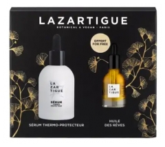 Lazartigue Ser Excepțional Termo-Protector 50 ml + Uleiul Viselor Ulei Uscat Nutritiv 10 ml Oferit