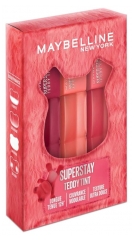 Maybelline New York Superstay Teddy Tint Coffret 3 Blushs à Lèvres Liquides