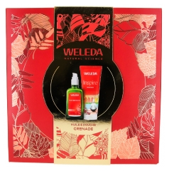 Weleda Regeneračn&iacute; olej s gran&aacute;tov&yacute;m jablkem 100 ml + Inspire Sprchov&yacute; kr&eacute;m Probuzen&iacute; smyslů s gran&aacute;tov&yacute;m jablkem 200 ml
