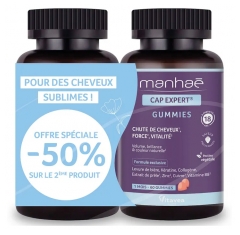 Vitavea Manhaé Cap Expert Set di 2 x 60 Gommine