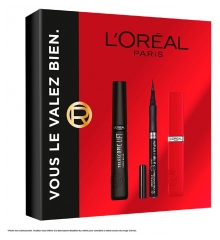 Set L'Or&eacute;al Paris Telescopic Lift 10 ml + Infaillible Grip Liner 1 g + Infaillible Matte Resistance 420 Rouge Paris 5 ml