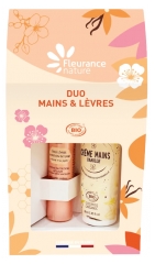 Fleurance Nature Nutrition Intensiivinen Huulivoide Bio 4 g + Vaniljan Tuoksuinen K&auml;sivoide Bio 30 ml