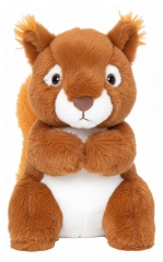 Plic Care Peluche Chaud/Froid Noisette l'Écureuil