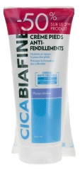 CicaBiafine Crema Piedi Secchi Anti-Cracking Set di 2 x 100 ml