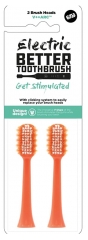 Better Toothbrush Elektrische V++ Arc 2 Ersatzk&ouml;pfe