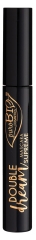 PuroBIO Cosmetics Črna maskara Double Dream Supreme Črna 11 ml