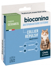 Biocanina Collier Répulsif Chats Dès 1 kg